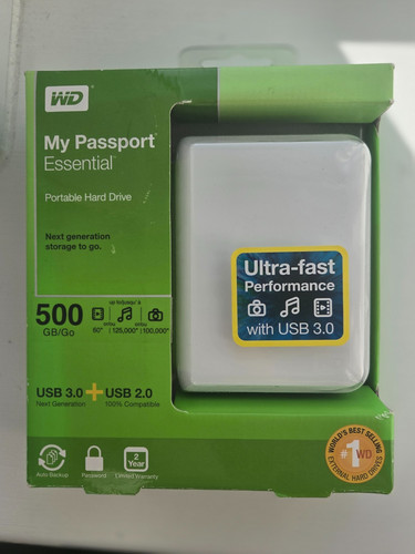 500gb portable external - wd,