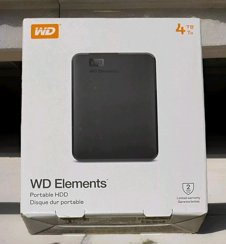 Elements portable 4tb - wd,