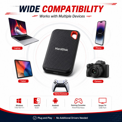 Portable drive 64tb external - portable,