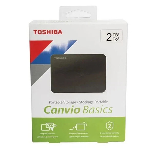 Toshiba canvio basics - basics, 2tb
