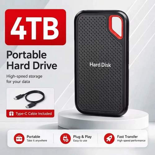 4tb portable external hard - 4tb,